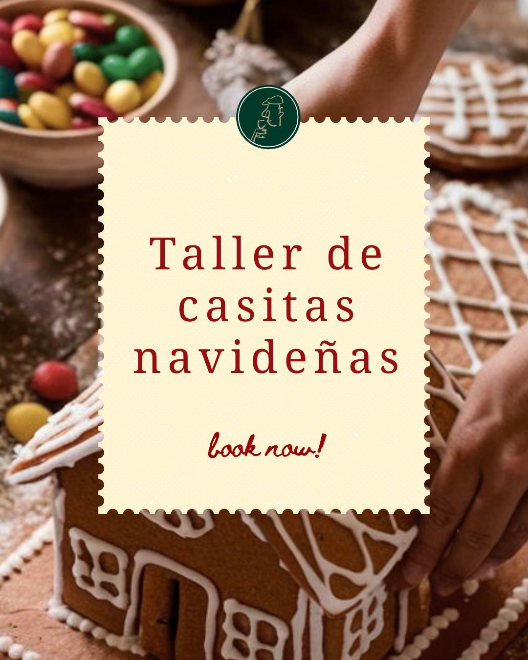 TALLER DE CASITAS NAVIDEÑAS  10 DICIEMBRE 2025